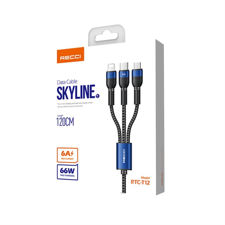 3 In 1 USB Cable Quick Charge Factory