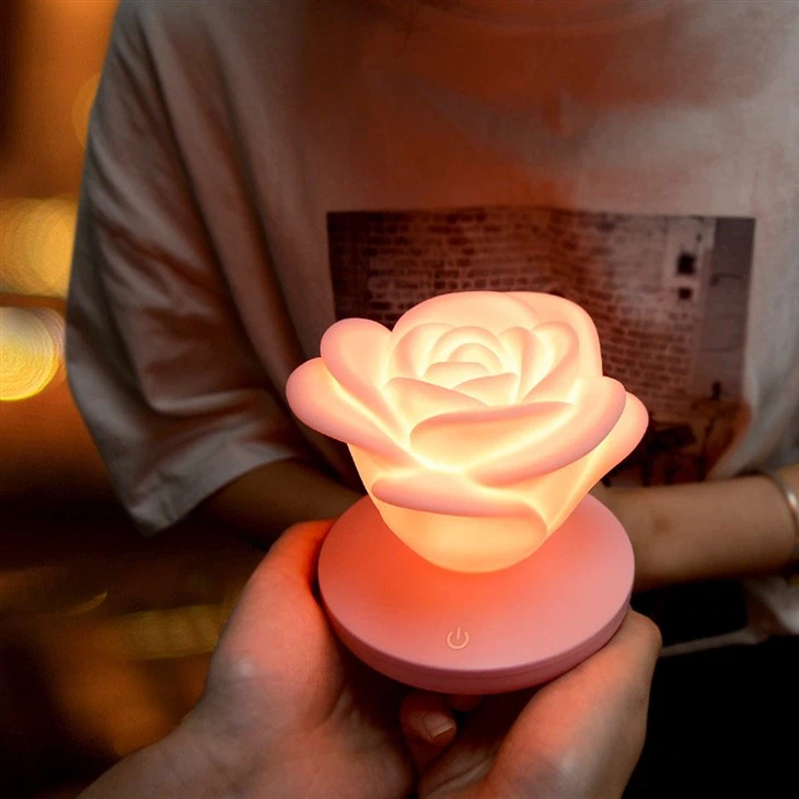 Pink Rose Night Light Manufacturer